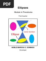 Precalculus11 q1 Mod3 Ellipses v1