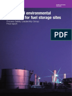 Safety and environmental standards for fuel storage sites