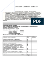 Pauta de Evaluación Disertación