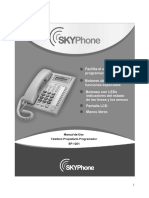 Manual Completo de Uso Skyphone SP 1201