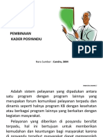 Materi Pembinaan Posyandu