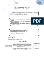 Recount Text .