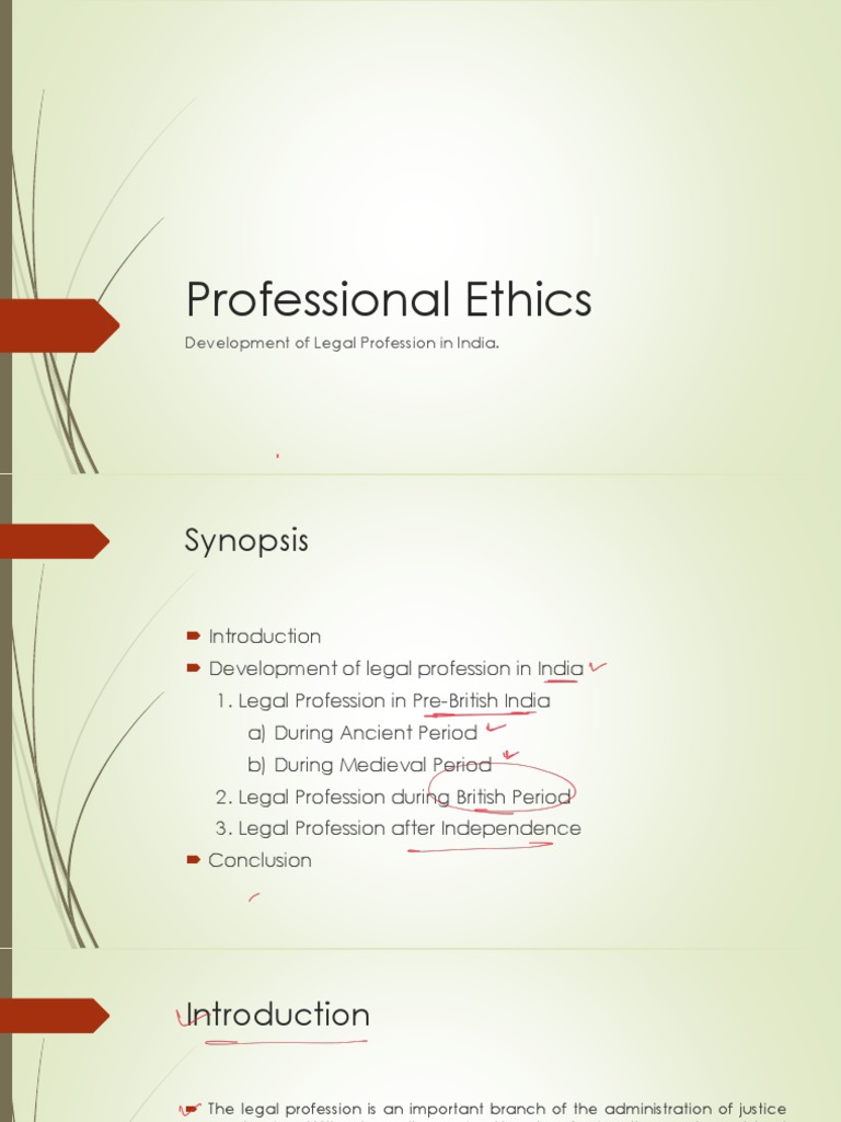 Professional Ethics Development Pdf Advocate Barrister