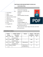 FORMULIR PENDAFTARAN OPEN RECRUITMENT LP2IM 2022 trifoni