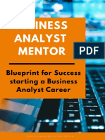 Blueprint Business Analyst Success