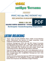 Proposal Pelantiikan MWC Dan Fatayat OKE