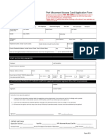 Portpass Application Form 2018
