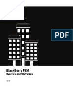 Overview and Whats New BlackBerry UEM 12.16 en