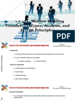 CE162P MODULE 1 LECTURE 3 Shallow Building Foundations Types, Analysis, and Design Principles