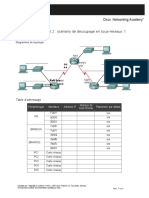 Travaux Pratiques - Scénario de Découpage en Sous-Réseaux 1 - PDF