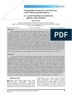 ARTIKEL JURNAL KELOMPOK 4 - Instrumen Pengendalian Harga Beras Di Indonesia (Waktu Efektif Yang Dibutuhkan)