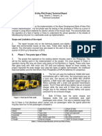 E-Trike Pilot Project Technical Report