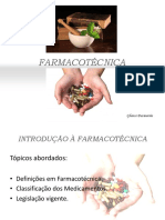 Introducao A Farmacotecnica