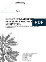 6impact of Leadership Styles on Employees’ Motivation