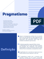 Trabalho Pragmatismo