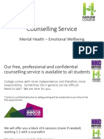 Counselling Induction
