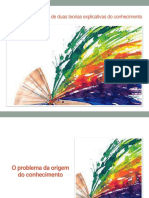 Análise comparativa de duas teorias do conhecimento