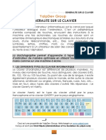 Généralité Sur Le Clavier