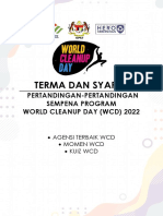 Terma Dan Syarat Pertandingan Wcd2022