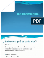 Sensibilización Medioambiental