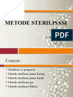 .Metode Sterilisasi