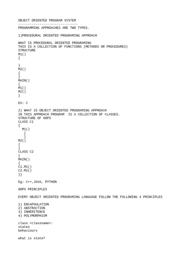 Advanced Python Class Structure Guide | PDF | Programming | Constructor ...