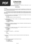 MOCK EXAM - Aerodynamics 2017