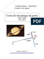 Mecanique Du Point Math Info