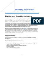 Bowel Incontinence