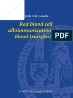 RBC Alloimmunization After Blood Transfusion