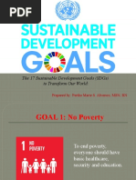 UN 17 Sustainable Development Goals Overview | PDF | Sustainability ...