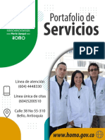 Portafolio de Servicios HOMO