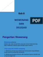 Adoc - Pub - Bab 8 Wewenang Dan Delegasi