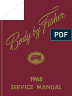 1968 Fisher Body Service Manual