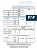 Tarif Bleu Residentiel 01.02.2022