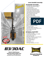 Printable Bendi B3 30AC Landoll Forklifts 0520