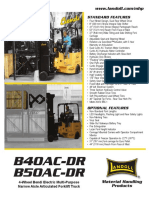 Printable Bendi B40 50 DR Landoll Forklift 0520