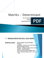 Matriks - Determinant 2021