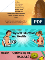 Physical Fitness 1