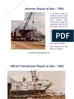 400 kV Repair at Site – 1992