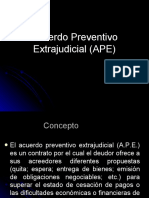 Acuerdo Preventivo Extrajudicial