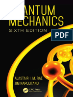 Alastair I. M. Rae Jim Napolitano Quantum Mechanics CRC Press 2015
