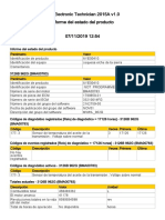 Informe estado producto técnico electrónico 2015A