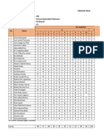 Contoh Analisis Nilai, Remedial, Pengayaan