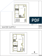 Water Supply: Ground Floor Plan