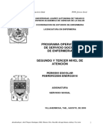 PROGRAMA OPERATIVO DE ENFERMERÍA UJAT