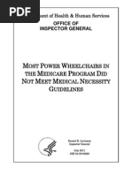 Download Most Power Wheelchairs in the Medicare Program Did Not Meet Medical Necessity Guidelines by Bad Government Review SN59869095 doc pdf