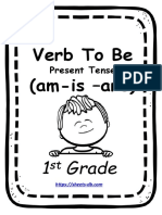 Verb To Be Present Tense Worksheets