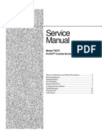 Service Manual: Model 75075 Profill Coolant Exchanger