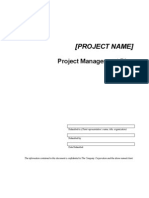 Project Management Plan